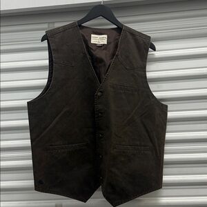 Cody James Men's Brown Vest Size L